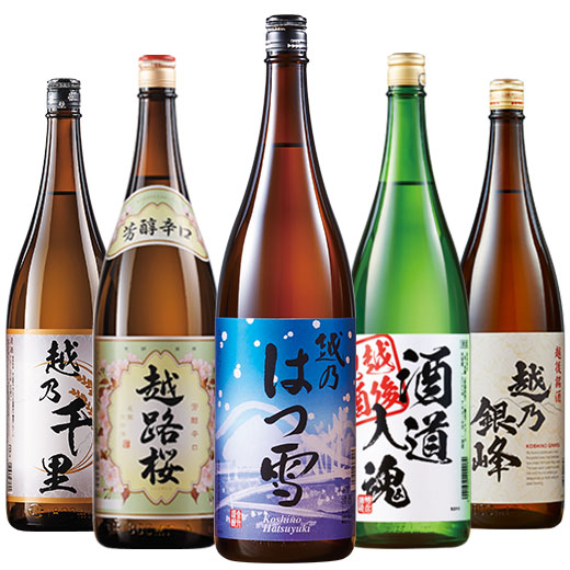 楽天市場】酒 日本酒 普通酒 特割 越乃六蔵 晩酌 飲み比べセット