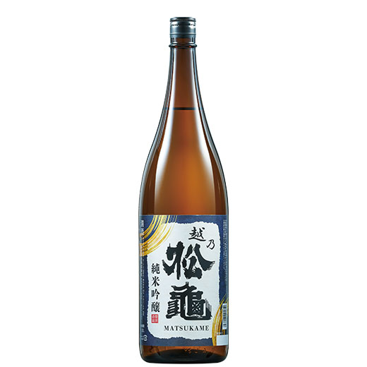 日本酒 純米吟醸酒 越乃松亀 純米吟醸 一升瓶 1800ml お中元 敬老の日 父の日 ギフト プレゼント