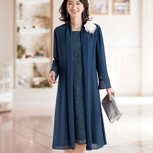 日本最級 3 4点セット 23abr 21abr 19abr 在庫残りわずか セットスーツ シフォン素材ロングジャケットワンピースアンサンブル 19abr 23abr 大きいサイズ スーツ セット 七五三 ママ スーツ 入学式 夏服 夏 ファッション 大人 ミセス レディース 60代 50代 40代