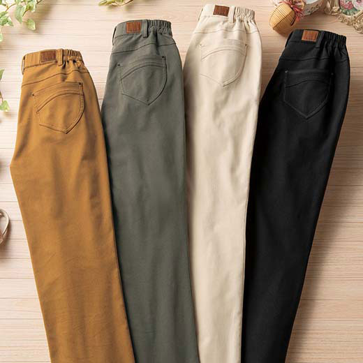 人気ブランドを フルレングスパンツ 3l 4l ４本組 驚っ すごっ らくチーノパンツ 3l 4l ベルーナ 50代 60代 レディース ミセス 大人 ファッション ルフラン 秋冬 秋服 冬服 ロングパンツ 大きいサイズ 保存版 Www Estelarcr Com