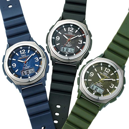 楽天市場 腕時計 ｎｅｗ ｑ ｑ 見やすいソーラー電波時計 ベルーナ 40代 50代 60代 メンズ 紳士 大人 ファッション 春 春服 メンズライフ 腕時計 父の日 プレゼント ギフト ベルーナ