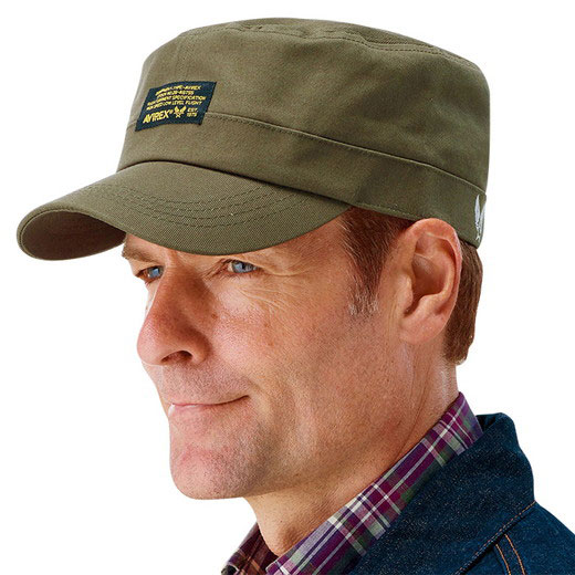 Salenew大人気 帽子 アヴィレックス ミリタリーキャップ ベルーナ 40代 50代 60代 メンズ 紳士 大人 メンズファッション メンズベルーナ 春 ハット Cmdb Md