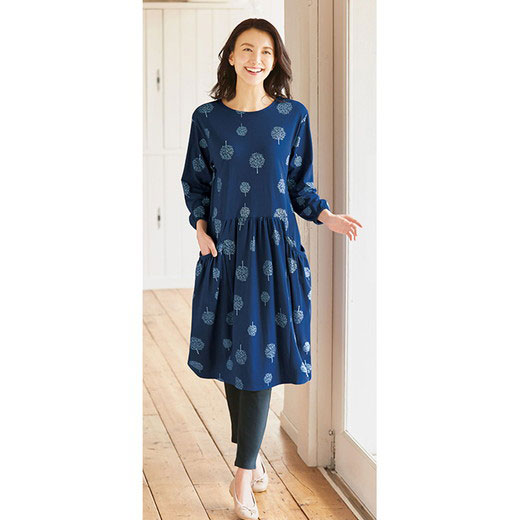 高品質 ナイティ M L Ll 大人可愛いゆったり北欧風ルームワンピ３点セット M Ll ベルーナ 40代 50代 60代 インナーコレクション レディース ミセス 大人 ファッション 春 ナイトウェア ルームウエア 寝巻き 体型カバー 大きいサイズ Bagochile Cl