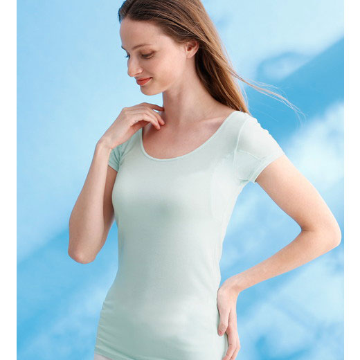 【楽天市場】インナーシャツ 【Silky Fit】汗取り付フレンチ(M～5L) ベルーナ belluna 40代 50代 60代 ミセス 大人