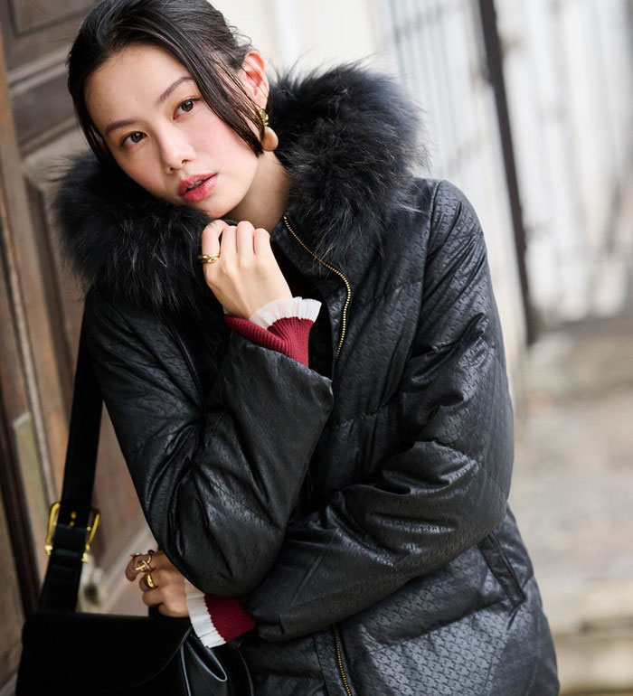 レア【20周年アニバーサリー】 高級■ ファーショートダウン リアルファー レア【20周年アニバーサリー】 高級□ ファーショートダウン