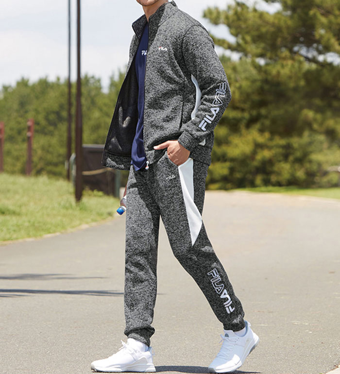 楽天市場】トレーニングウェア メンズ ＜フィラ＞大人の艶！ベロア