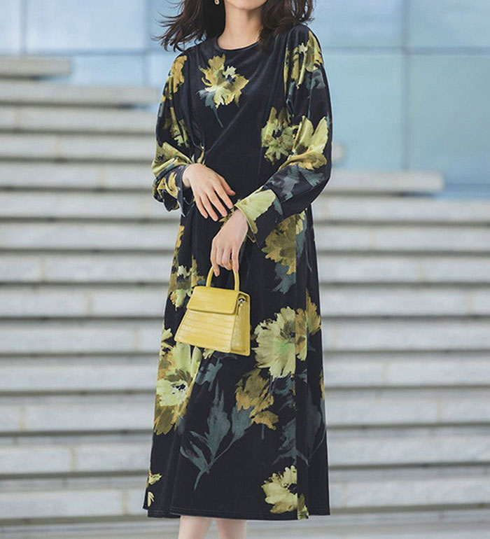 楽天市場】ワンピース ラナン ranan レオパード柄ロング