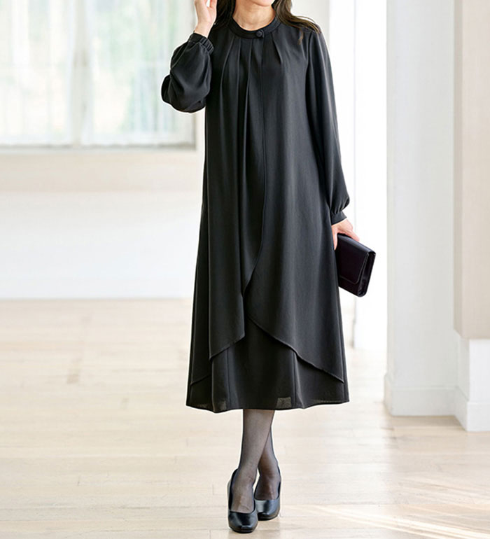 楽天市場】ブラックフォーマル 洗えるストレッチ！ロング