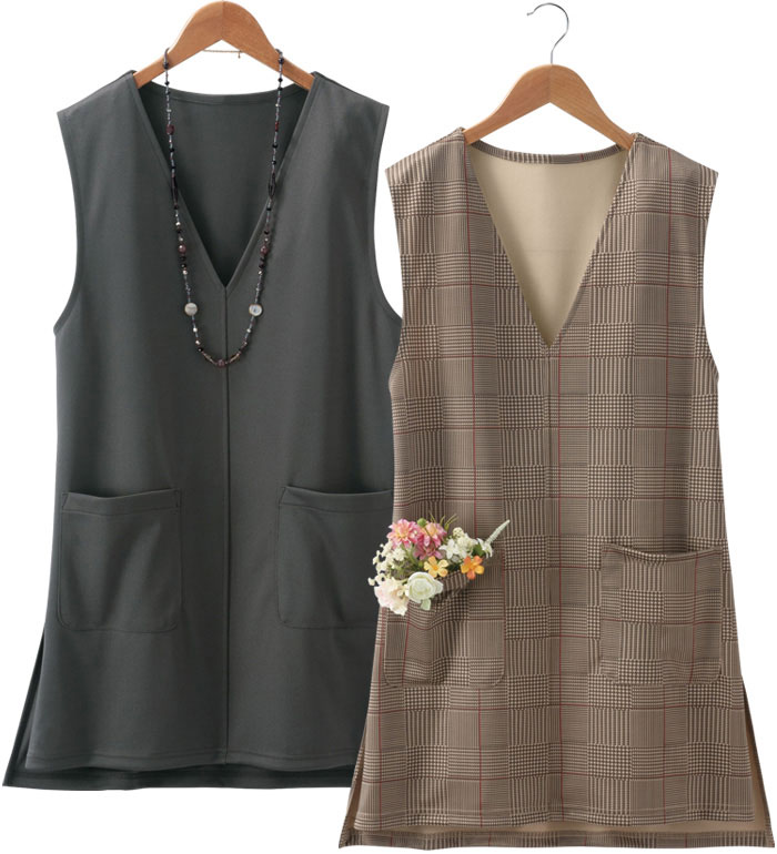 楽天市場】エプロン レディース 【3色組】水仕事に最適♪ワーク