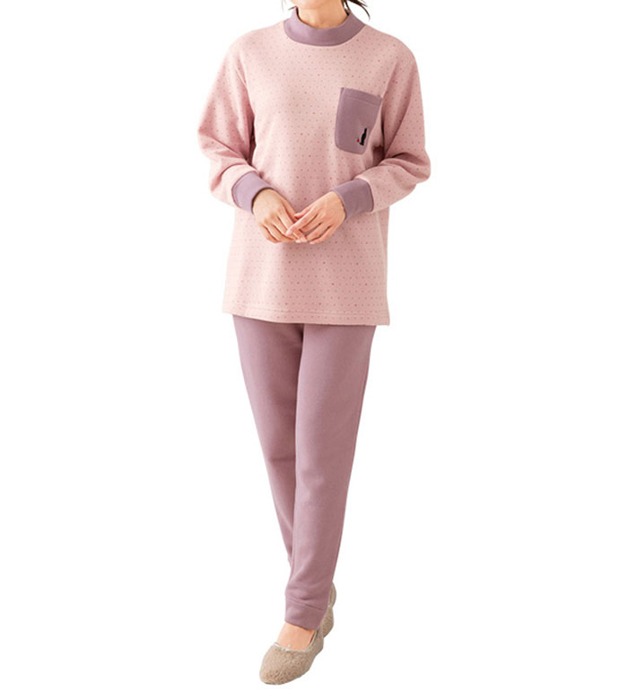 楽天市場】パジャマ 【2着組】綿100％花柄トラベルパジャマ(M〜5L