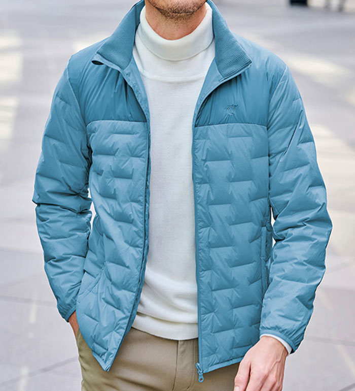 ＼まとめ買い最大20％OFFクーポン／ジャケット ＜コムルヴァン・オム＞大人のポケッタブルライトダウンジャケット(S～3L) ベルーナ 50代 60代 メンズ 紳士 大人 メンズライフ 秋冬 秋冬服 アウター 羽織り 6,680円