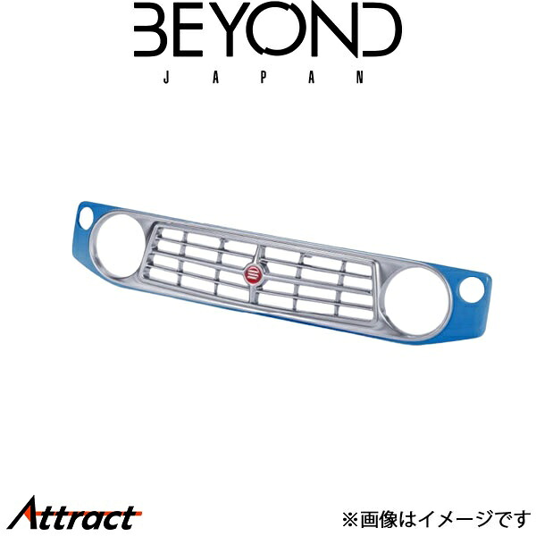 ビヨンドジャパン ジムニー/ジムニーシエラ JB64/JB74 フェイスグリル Su11(エンブレム:レッド)befgsu11-ts-zj3-01 BEYOND JAPAN グリル|Attract