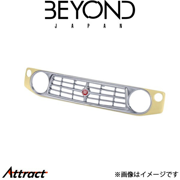 ビヨンドジャパン ジムニー/ジムニーシエラ JB64/JB74 フェイスグリル Su11(エンブレム:レッド)befgsu11-ts-zvg-01 BEYOND JAPAN グリル