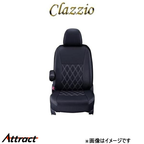 クラッツィオ シートカバー クラッツィオダイヤ(ブラック×ホワイトステッチ)アテンザ ワゴン GJEFW/GJ2FW/GJ2AW EZ-7000 Clazzio