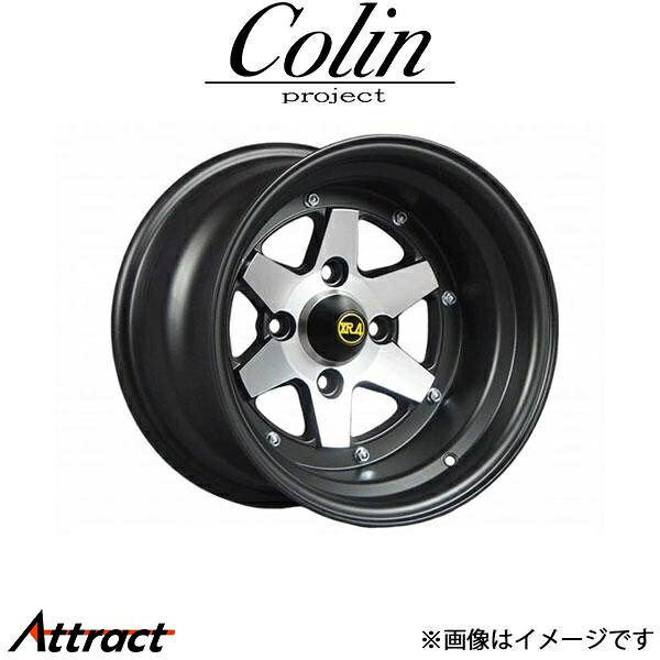 コーリン ロンシャン XR-4 アルミホイール 4本(14&times;9.0J 4H-114.3 INSET-25 ブラックリムオールマット)XR-41490KFB COLIN LONGCHAMP 旧車｜Attract