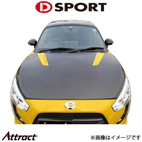 Dスポーツ コペン ローブ/コペン GRスポーツ LA400K/LA400A エアロボンネット 塗装済み 53301-E240-Y07-KX D-SPORT 外装 エアロ カスタム