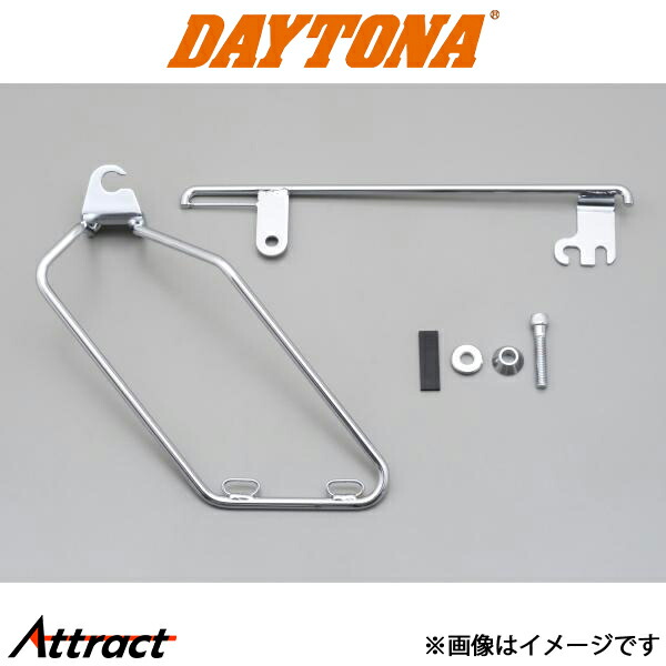 デイトナ サドルバックサポート＆ハンガーセット 車体左側 クローム DYNA 79028 DAYTONA