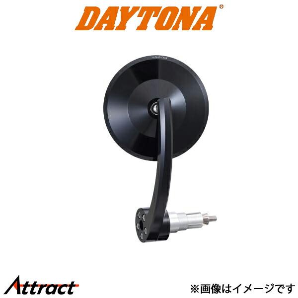 デイトナ バイク用 HIGHSIDER バーエンドミラー モンタナ EVO ブラック 15163 DAYTONA