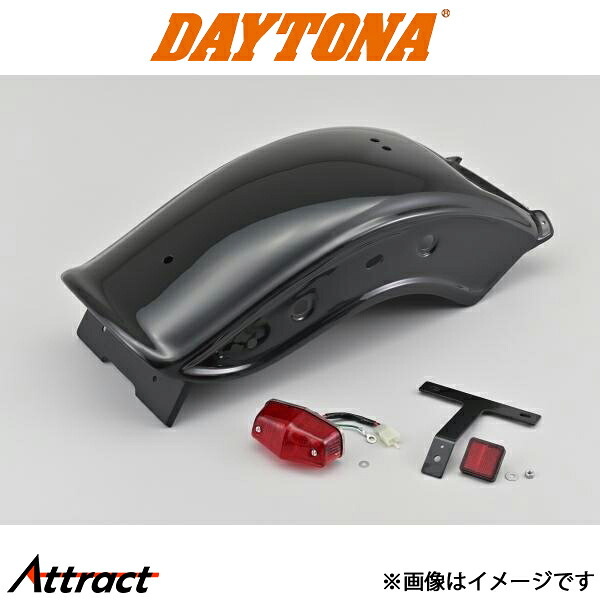 デイトナ ショートボブリアフェンダーキット DS400 用 ブラックゲルコート 34004 DAYTONA｜Attract