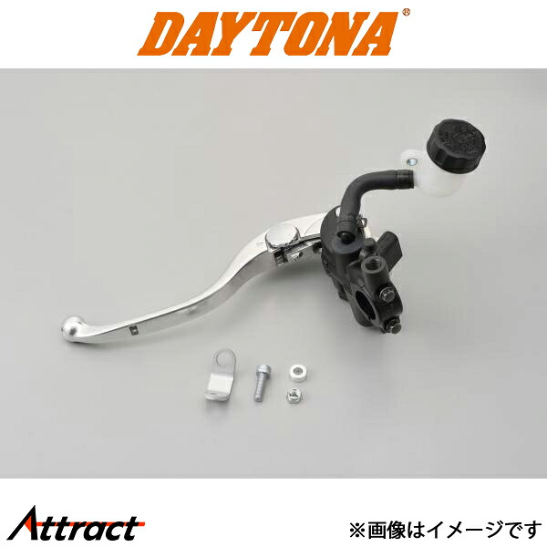 デイトナ バイク NISSIN ラジアルクラッチマスターφ19 ブラック/シルバー 78400 DAYTONA｜Attract