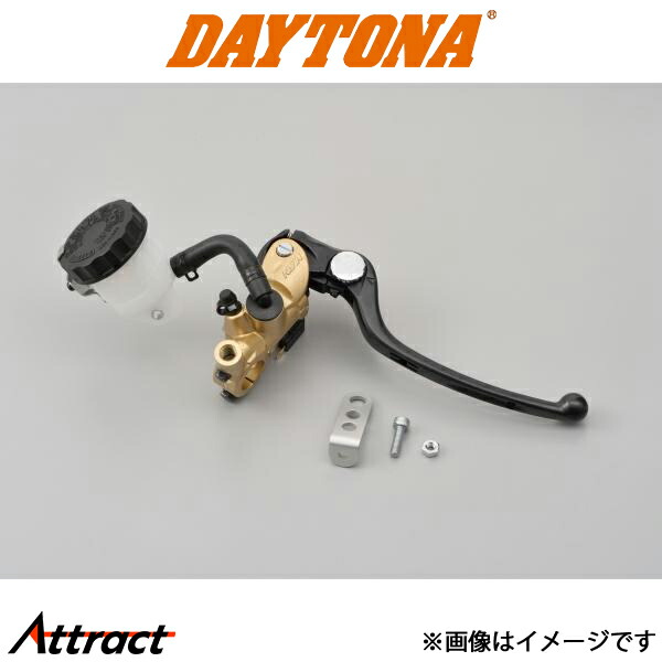デイトナ バイク NISSIN ラジアルブレーキマスターφ17 ゴールド/ブラック 79889 DAYTONA
