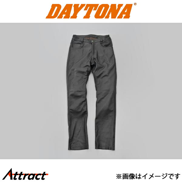 デイトナ バイク用 DL-005 レザーパンツ　ブラック バイク用品 レザー 17823 DAYTONA