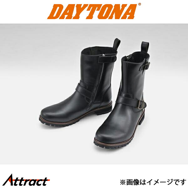 デイトナ バイク用 HBS-004 エンジニアブーツ ブラック バイク用品 靴 96981 DAYTONA｜Attract