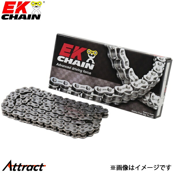 江沼チェーン EKチェーン RRSシリーズ 530RRS シルバー 94L MLJ(標準) NXリングシール バイク用品｜Attract