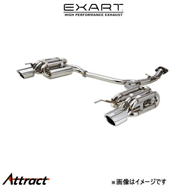 エクスアート ONE マフラー マークX GRX133/GRX135 EA02-TY108 EXART スポーツマフラー
