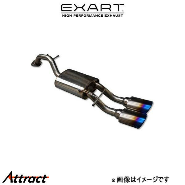エクスアート ONE マフラー オーラニスモ 6AA-FE13 EA02-NS102-T EXART スポーツマフラー