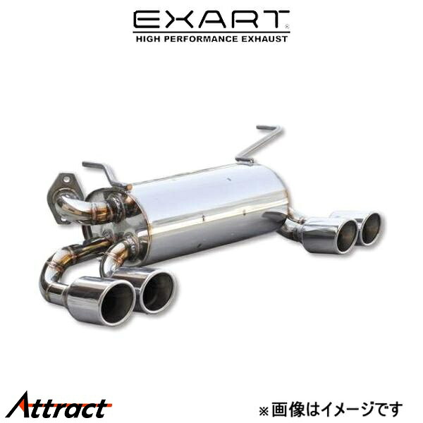エクスアート ONE マフラー ジムニー 3BA-JB64W EA02-SZ100 EXART スポーツマフラー