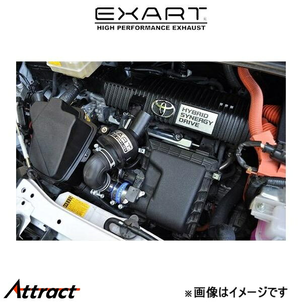エクスアート エアインテークスタビライザー ノア/ヴォクシー ZWR80W/ZWR80G EA04-TY110-N EXART エアインテークパイプ|Attract