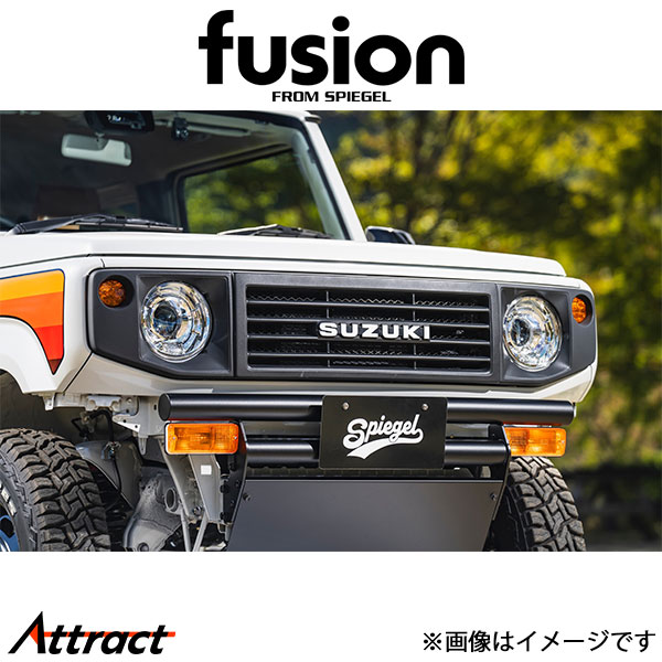 楽天市場】フュージョン ジムニー JB64W フロントフェイスグリル Type2