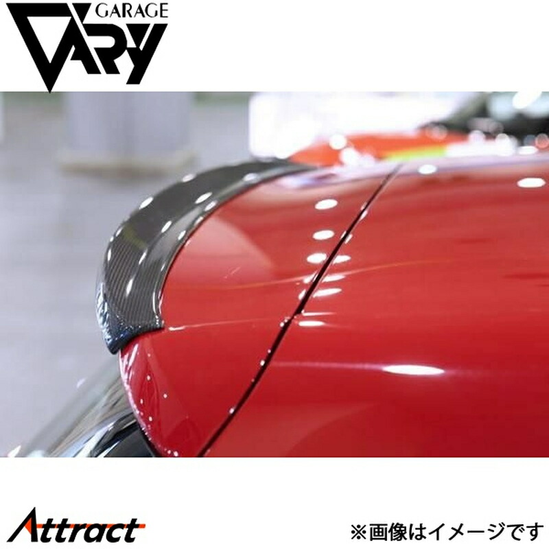 ガレージベリー ゴルフ6 TSI DBA-1KCAX/DBA-1KCAV/DBA-1KCBZ リアルーフリップ 平織りカーボン 6304 GARAGE VARY カスタムパーツ