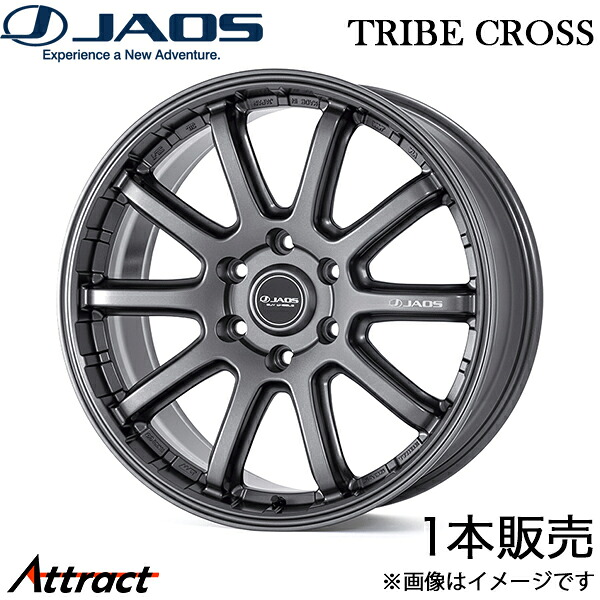 ジャオス トライブクロス ランドクルーザー 300系 アルミホイール 1本(20×9J 6-139.7 +55 ガンメタ)B952090MGM JAOS TRIBE CROSS