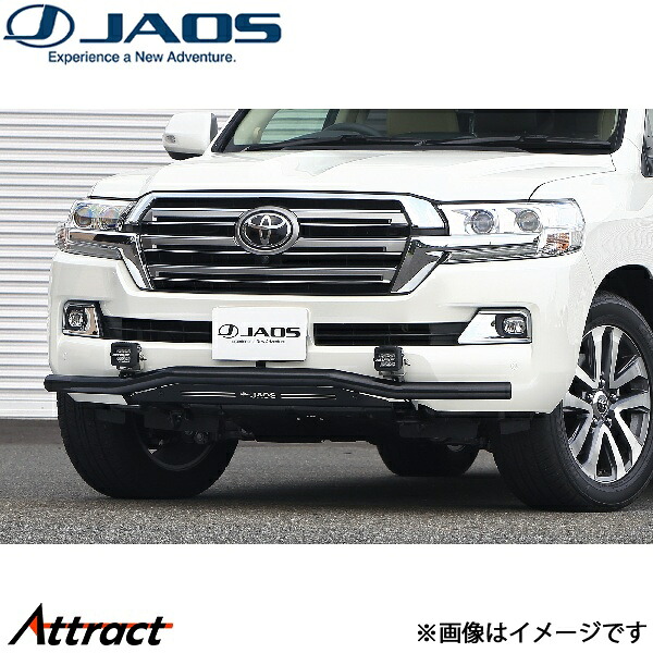 ジャオス フロントスキッドバー ブラック/ブラック ランドクルーザー 200系 B150050D JAOS