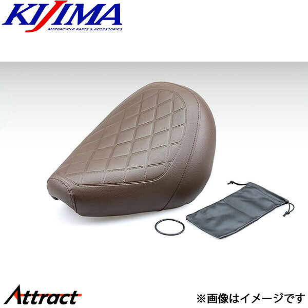 キジマ リーチタイプシート ダイヤ柄 ブラウン レブル250/S/500 17Y- 207-398B KIJIMA バイク用品|Attract