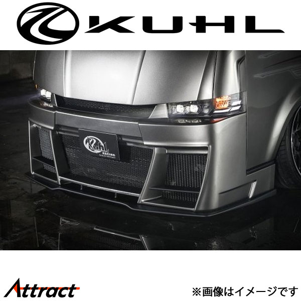 クール ハイエース 200系[4型以降ナロー]フロントバンパーフィン 未塗装品 Ver1 200V-GT KUHL エアロ 外装パーツ 43,001円