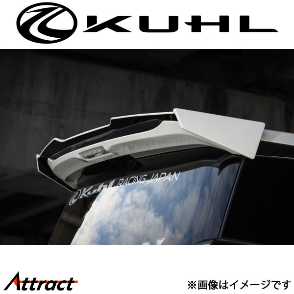 クール ヴェルファイア 30系[後期型]ルーフエンドウイング Type1 未塗装品 Ver3 30V-SSII KUHL エアロ 外装パーツ