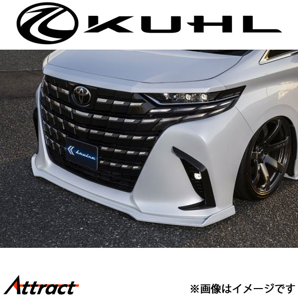 クルーズ アルファード 40系[新型]フロントディフューザー 2トーン塗装品 KR-40ARR KUHL KRUISE エアロ 外装パーツ｜Attract