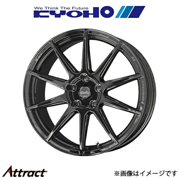 共豊 サーキュラー C10S アルミホイール 1本 ジェイド FR4/FR5(16×6.5J 5-114.3 INSET38 マットブラック)KYOHO CIRCLAR C10S|Attract