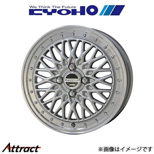 共豊 シュタイナー FTX アルミホイール 4本 ワゴンR MH34S(16×5.0J 4-100 INSET45 サテンシルバー)KYOHO STEINER FTX