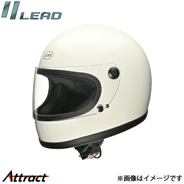 リード工業 RX-100R2 ヘルメット ホワイト フリーサイズ (57~60cm未満) 全排気量対応 LEAD バイク用品|Attract