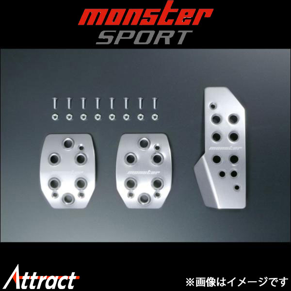 モンスタースポーツ スポーツドライビングペダルカバー(クリヤ)ジムニーシエラ JB74W 849500-5500M Monster Sport 9,402円