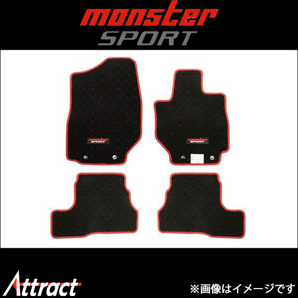 モンスタースポーツ フロアマット オートマチック車用 ジムニー JB64W 894550-5500M Monster Sport