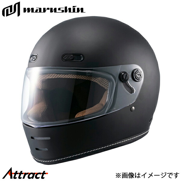 マルシン工業 MNF1 エンドミル フルフェイスヘルメット マットブラック M(57～58cm) 02001324 MARUSHIN MNF1 END MILL ヘルメット