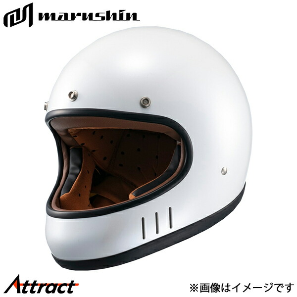 マルシン工業 MNF2 ドリル フルフェイスヘルメット パールホワイト M(57～58cm) 02002114 MARUSHIN MNF2 DRILL ヘルメット