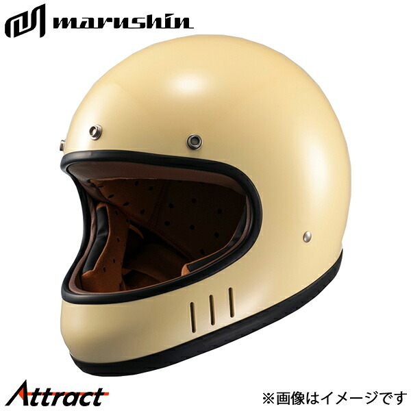 マルシン工業 MNF2 ドリル フルフェイスヘルメット アイボリー L(59～60cm) 02002715 MARUSHIN MNF2 DRILL ヘルメット
