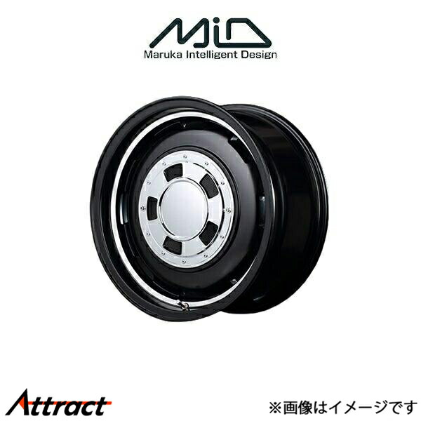 楽天市場】MID ガルシア シスコ アルミホイール 1本 ハイエース