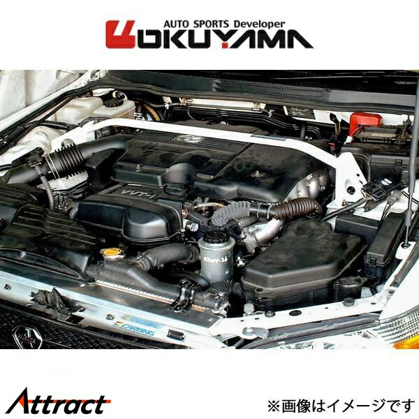 オクヤマ ストラットタワーバー フロント タイプ I アルミ アルテッツァ SXE10 621 019 0 OKUYAMA 補強 タワーバー
